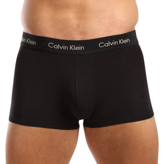 3PACK Vyriški boksininko šortai Calvin Klein juodi (U2664G-NOU)