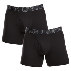 3PACK Vyriški boksininko šortai Under Armour juodi (1383889 001)