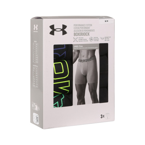 3PACK Vyriški boksininko šortai Under Armour daugiaspalviai (1383889 002)