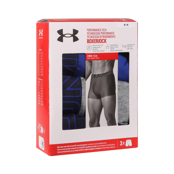 3PACK Vyriški boksininko šortai Under Armour daugiaspalviai (1383882 400)