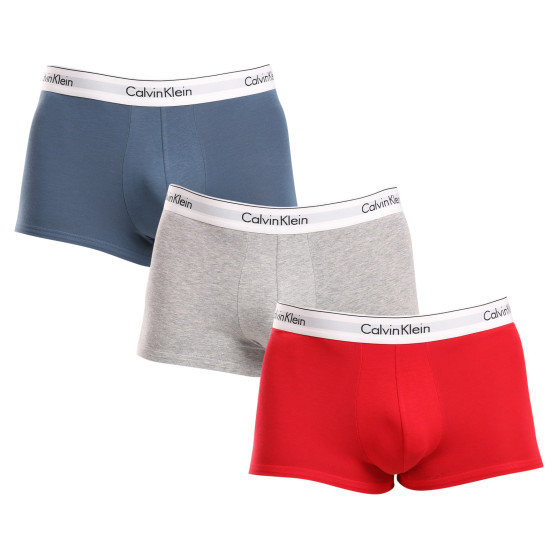 3PACK Vyriški boksininko šortai Calvin Klein daugiaspalviai (NB2380A-N2I)