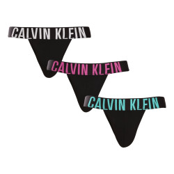 3PACK vyriškos sportinės kelnės Calvin Klein juodos spalvos (NB3606A-LXR)