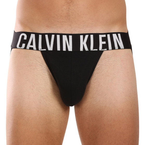 3PACK vyriškos sportinės kelnės Calvin Klein juodos spalvos (NB3606A-LXR)