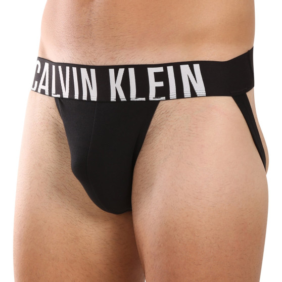 3PACK vyriškos sportinės kelnės Calvin Klein juodos spalvos (NB3606A-LXR)