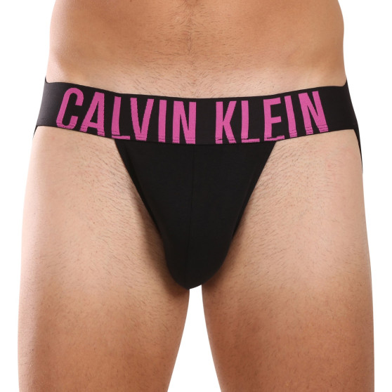 3PACK vyriškos sportinės kelnės Calvin Klein juodos spalvos (NB3606A-LXR)