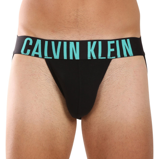 3PACK vyriškos sportinės kelnės Calvin Klein juodos spalvos (NB3606A-LXR)