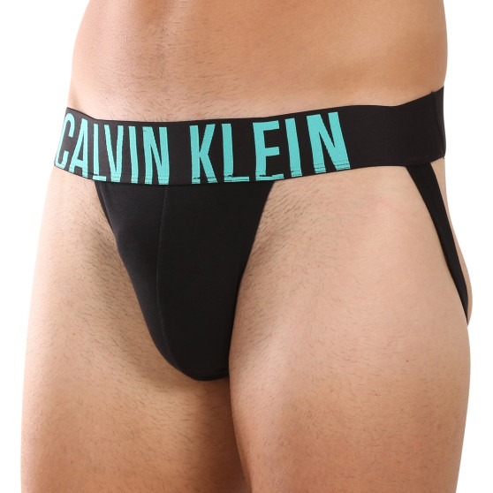 3PACK vyriškos sportinės kelnės Calvin Klein juodos spalvos (NB3606A-LXR)