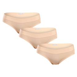 3PACK moteriškos kelnaitės Lovelygirl beige (4999-nude)