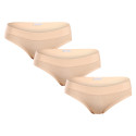 3PACK moteriškos kelnaitės Lovelygirl beige (4999-nude)