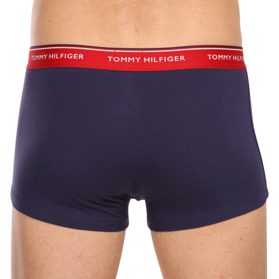 3PACK Tommy Hilfiger vyriški boksininkų šortai oversized tamsiai mėlyni (1U87905252 05G)