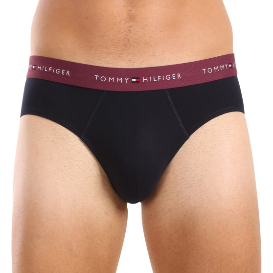 3PACK vyriškos kelnaitės Tommy Hilfiger tamsiai mėlynos (UM0UM02904 0VZ)