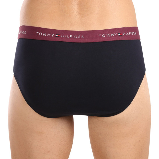 3PACK vyriškos kelnaitės Tommy Hilfiger tamsiai mėlynos (UM0UM02904 0VZ)