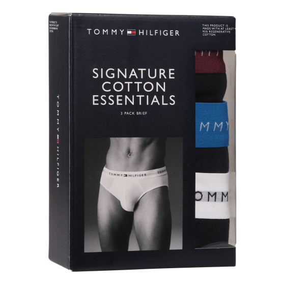 3PACK vyriškos kelnaitės Tommy Hilfiger tamsiai mėlynos (UM0UM02904 0VZ)