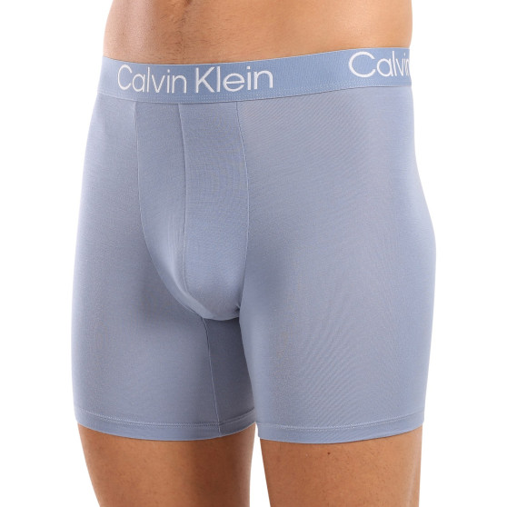 3PACK Vyriški boksininko šortai Calvin Klein daugiaspalviai (NB3188A-PU5)