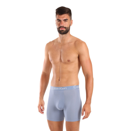 3PACK Vyriški boksininko šortai Calvin Klein daugiaspalviai (NB3188A-PU5)