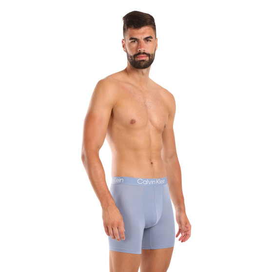 3PACK Vyriški boksininko šortai Calvin Klein daugiaspalviai (NB3188A-PU5)