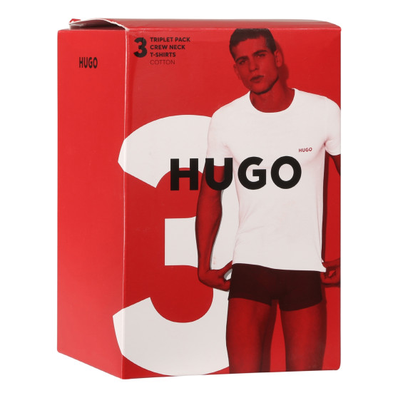 3PACK Vyriški marškinėliai HUGO multicolour (50480088 983)