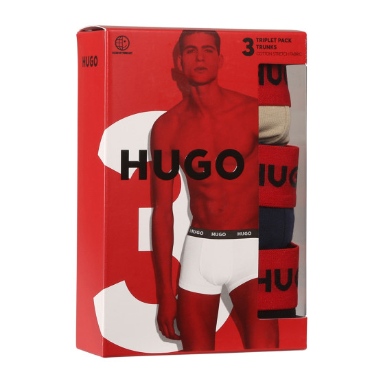 3PACK Vyriški boksininko šortai HUGO daugiaspalviai (50517878 962)