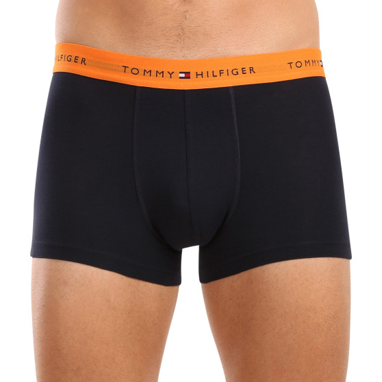 3PACK Vyriški boksininko šortai Tommy Hilfiger tamsiai mėlyni (UM0UM02763 0VH)