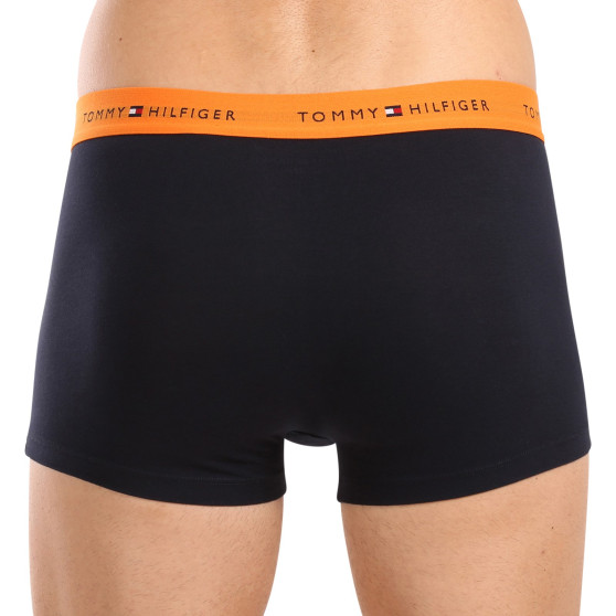 3PACK Vyriški boksininko šortai Tommy Hilfiger tamsiai mėlyni (UM0UM02763 0VH)