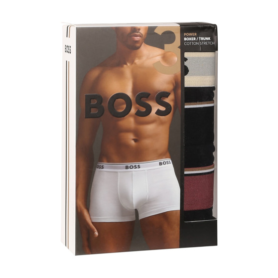 3PACK Vyriški boksininko šortai BOSS daugiaspalviai (50517827 978)