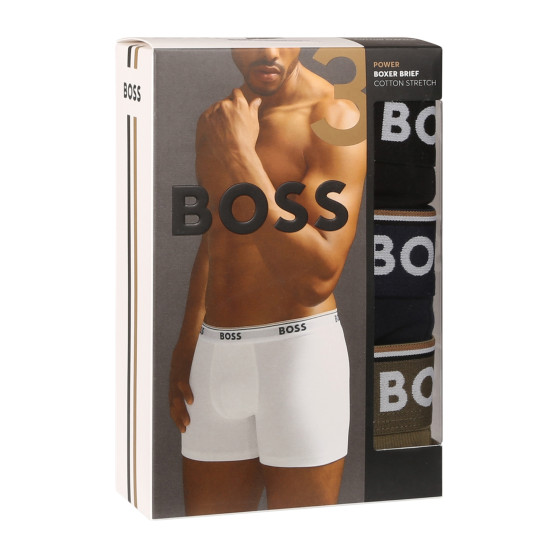 3PACK Vyriški boksininko šortai BOSS daugiaspalviai (50514998 982)