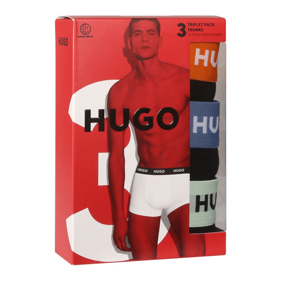 3PACK Vyriški boksininko šortai HUGO daugiaspalviai (50517878 961)