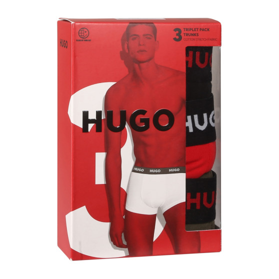 3PACK Vyriški boksininko šortai HUGO daugiaspalviai (50517878 964)