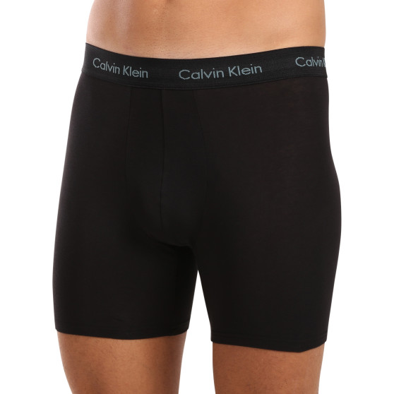 3PACK Vyriški boksininko šortai Calvin Klein juodi (NB1770A-Q5F)