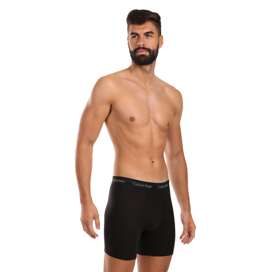 3PACK Vyriški boksininko šortai Calvin Klein juodi (NB1770A-Q5F)