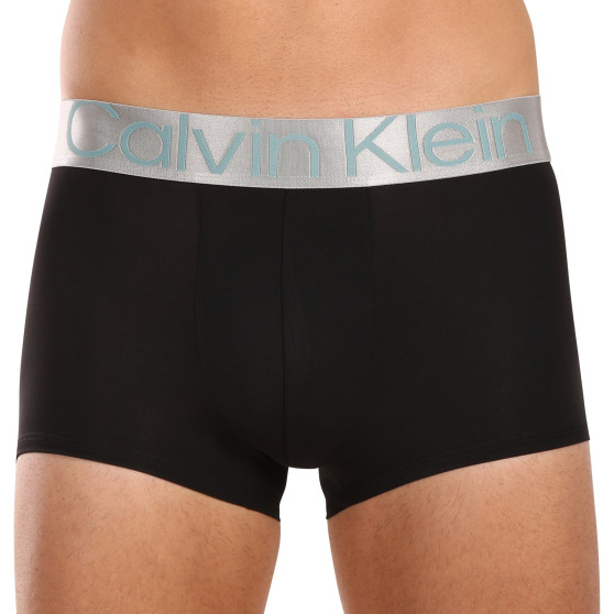 3PACK Vyriški boksininko šortai Calvin Klein juodi (NB3074A-QTE)