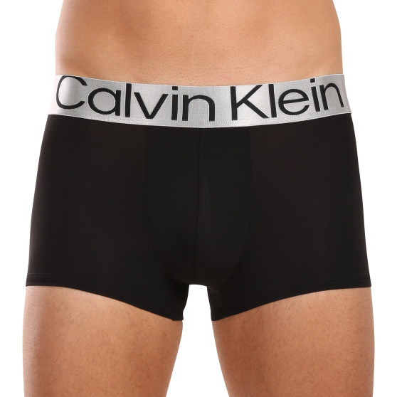 3PACK Vyriški boksininko šortai Calvin Klein juodi (NB3074A-QTE)