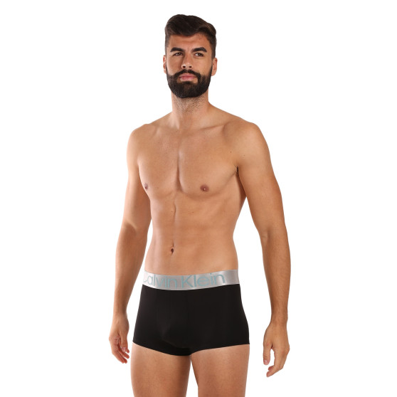 3PACK Vyriški boksininko šortai Calvin Klein juodi (NB3074A-QTE)