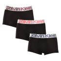 3PACK Vyriški boksininko šortai Calvin Klein juodi (NB3074A-MJ3)