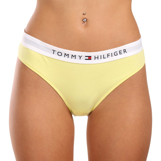 Moteriškos kelnaitės Tommy Hilfiger geltonos spalvos (UW0UW04145 ZIN)