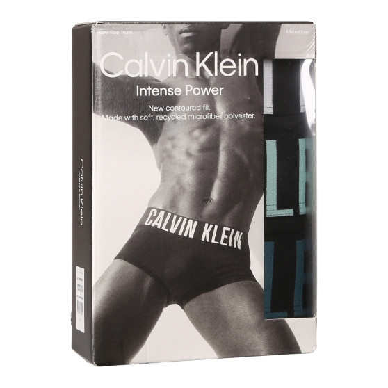 3PACK Vyriški boksininko šortai Calvin Klein juodi (NB3611A-Q1L)