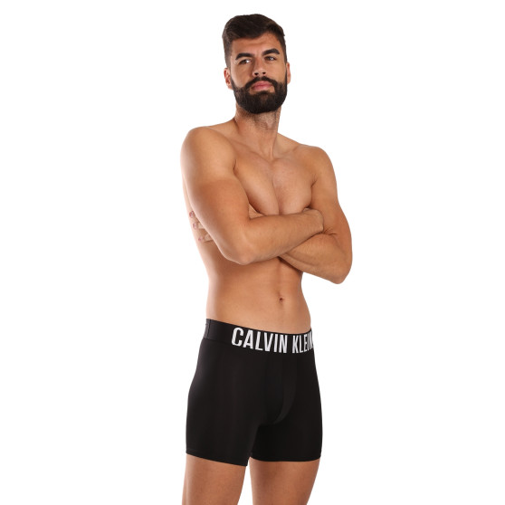 3PACK Vyriški boksininko šortai Calvin Klein juodi (NB3612A-Q1L)