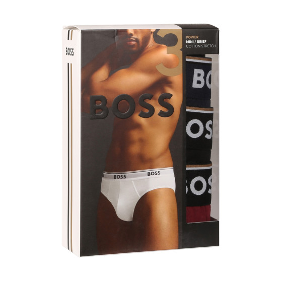 3PACK Vyriškos kelnaitės BOSS multicolour (50517826 976)