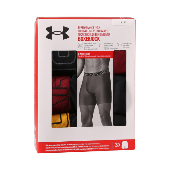 3PACK Vyriški boksininko šortai Under Armour daugiaspalviai (1383878 625)