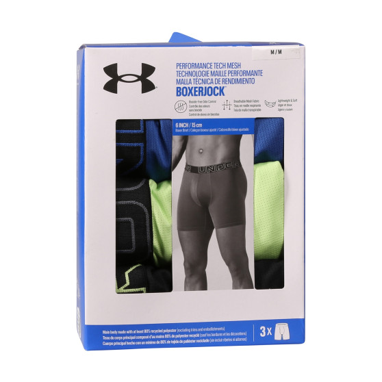 3PACK Vyriški boksininko šortai Under Armour daugiaspalviai (1383884 432)