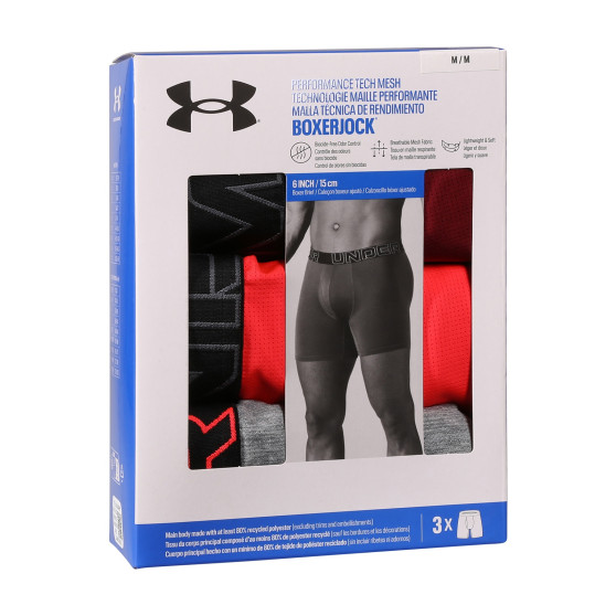 3PACK Vyriški boksininko šortai Under Armour daugiaspalviai (1383884 625)