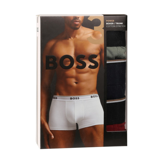 3PACK Vyriški boksininko šortai BOSS daugiaspalviai (50517827 967)