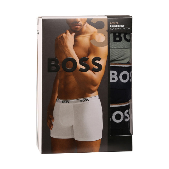 3PACK Vyriški boksininko šortai BOSS daugiaspalviai (50514998 982)