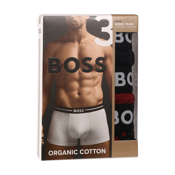 3PACK Vyriški boksininko šortai BOSS daugiaspalviai (50517836 977)