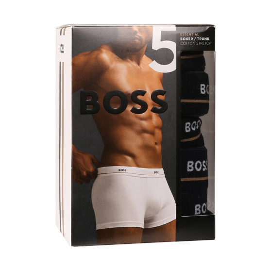 5PACK Vyriški boksininko šortai BOSS daugiaspalviai (50514909 984)