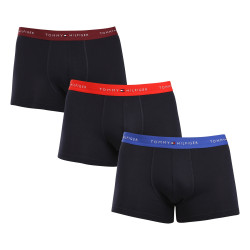 3PACK Vyriški boksininko šortai Tommy Hilfiger tamsiai mėlyni (UM0UM02763 05K)