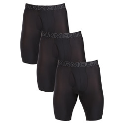 3PACK Vyriški boksininko šortai Under Armour juodi (1383886 001)