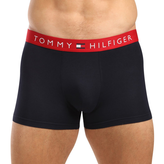 3PACK Vyriški boksininko šortai Tommy Hilfiger tamsiai mėlyni (UM0UM03181 0R1)