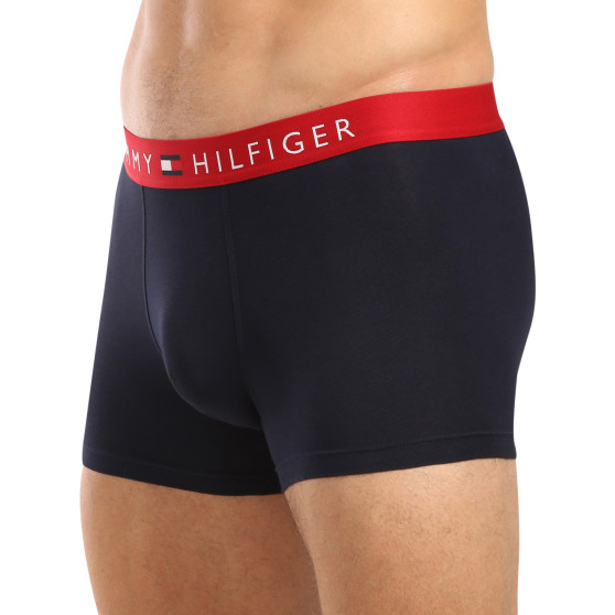 3PACK Vyriški boksininko šortai Tommy Hilfiger tamsiai mėlyni (UM0UM03181 0R1)