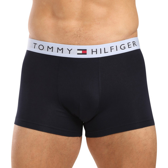 3PACK Vyriški boksininko šortai Tommy Hilfiger tamsiai mėlyni (UM0UM03181 0R1)